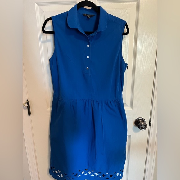 🌟 brooks brothers Classic Elegance in 100% Cotton Dress, Size 12 🌟 - Picture 2 of 6